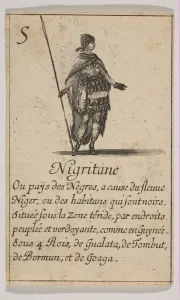 De Saint Sorlin Gallery: Nigritane, 1644. Creator: Stefano della Bella