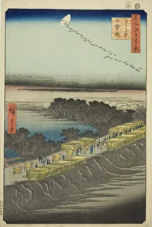 Sea Defences Prints: Nihon Embankment, Yoshiwara (Yoshiwara Nihonzutsumi)