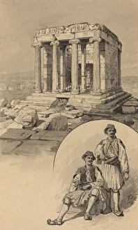 Themistokles Von Eckenbrecher Prints: Nike Temple, 1890. Creator: Themistocles von Eckenbrecher