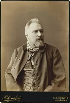 Nikolai Leskov, Russian author, 1888. Artist: Chesnokov