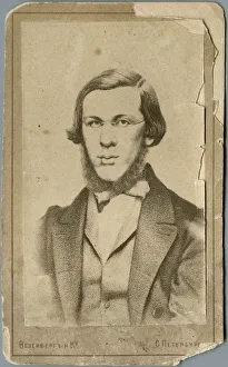 Photoengraving Gallery: Nikolay Alexandrovich Dobrolyubov (1836-1861), Between 1865 and 1900. Artist: Photo studio Wesenberg