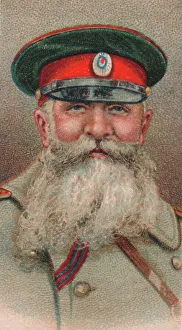 Allied Forces Gallery: Nikolay Iudovich Ivanov (1851-1919), general in the Imperial Russian Army, 1917