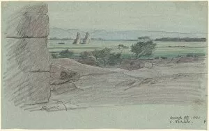 Veder Elihu Gallery: Nile Journey, No. 15, 1890. Creator: Elihu Vedder
