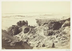 Quarry Prints: The Nile from the Quarries of Joura, 1858 / 62. Creator: Francis Frith