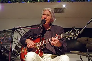 Nils Solberg, East Grinstead Jazz Club, Apron Cafe, Chequer Mead Theatre, West Sussex, April 2025. Creator: Brian O'Connor. Nils Solberg, East Grinstead Jazz Club, Apron Cafe, Chequer Mead Theatre, West Sussex, April 2025