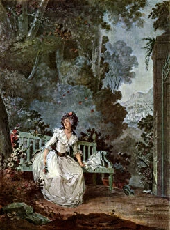 Janinet Collection: Nina, 1787 (1931).Artist: Jean-Francois Janinet