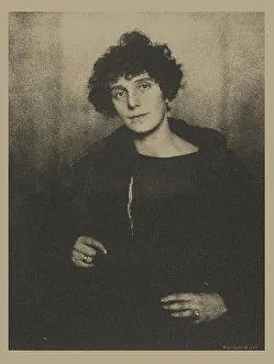 Hugo 1874 1948 Prints: Nina Kandinsky, 1924. Creator: Erfurth, Hugo (1874-1948)