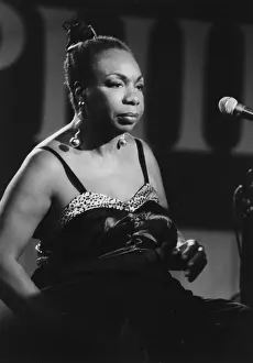 Jazz Festival Prints: Nina Simone, Maastricht Jazz Festival, 1992. Creator: Brian Foskett