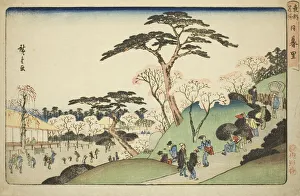 Nippori, from the series Famous Places in the Eastern Capital (Toto meisho), c. 1835/38. Creator: Ando Hiroshige. Nippori, from the series Famous Places in the Eastern Capital (Toto meisho), c. 1835/38. Creator: Ando Hiroshige