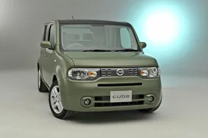 Nissan Cube 2008. Artist: Simon Clay