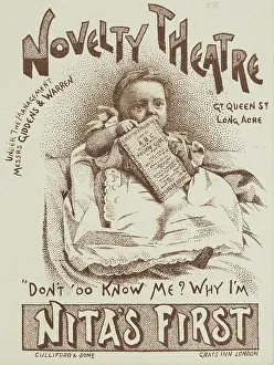 Scrap Book Prints: Nita's First at the Novelty Theatre