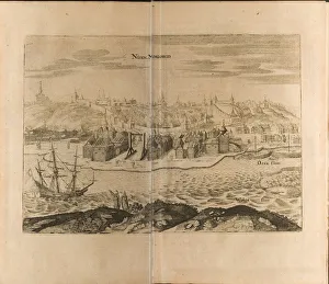 Nizhny Novgorod Prints: Nizhny Novgorod (Illustration from Travels to the Great Duke of Muscovy and the King of Persia by Artist: Rothgiesser)