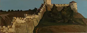 Nicholas Roerich Collection: Nizhny Novgorod. Kremlin Walls