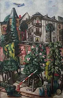 Neue Sachlichkeit Prints: The Nizza in Frankfurt am Main, 1921. Creator: Max Beckmann