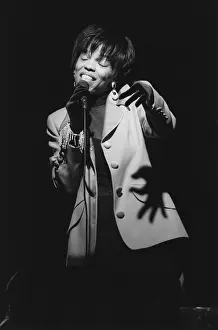Hand Gestures Prints: Nnenna Freelon, Maastricht Jazz Mecca, Netherlands, 1992. Creator: Brian Foskett