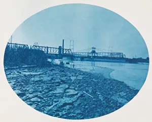 No. 199. Draw Span of Chicago & North Western Rail Road Bridge at Clinton, Iowa, 1885