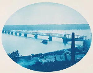 Henry Peter Prints: No. 207. Wabash Rail Road Bridge at Keokuk, Iowa, 1885. Creator: Henry Bosse
