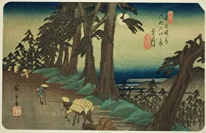 Nakasendo Prints: No. 26: Mochizuki, from the series Sixty-nine Stations of the Kisokaido (Kisokaido)