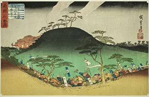 Twelfth Century Prints: No. 3: Yoshitsune's Night Attack Against the Taira Army at the Battle of Mount Mikus
