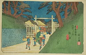 Nakasendo Prints: No. 38: Fukushima, from the series Sixty-nine Stations of the Kisokaido (Kisokaido)
