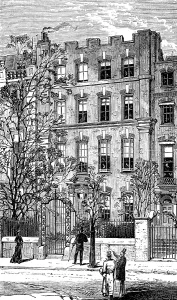 Rowhouse Prints: No. 4, Cheyne-Walk, Chelsea, the residence of the late 'George Eliot'