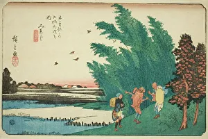 Nakasendo Prints: No. 56: Mieji, from the series Sixty-nine Stations of the Kisokaido (Kisokaido)