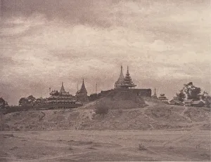 Buddhism Collection: No. 7. Ye-nan-gyoung. Pagoda and Kyoung. August 14-16, 1855. Creator: Captain Linnaeus Tripe