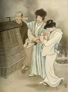 Bereaved Gallery: No, no, said Matsuo... this is not the body of my boy, 1919