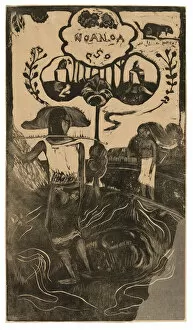 Scent Gallery: Noa Noa (Fragrant), from the Noa Noa Suite, 1893 / 94. Creator: Paul Gauguin