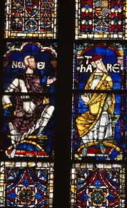 Ancestor Prints: Noah and Terah, late 12th century