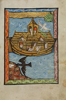 Flooding Prints: Noah's Ark, about 1480-1490. Creator: Unknown