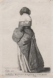 1607 1677 Prints: Nobilis Mulier Anglica in Vestitu Hiemali