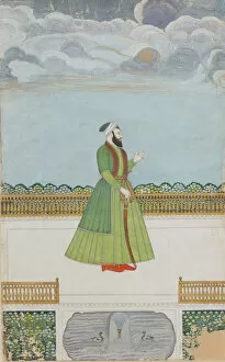 Nawab Collection: Nobleman on a Terrace, ca. 1780. Creator: Unknown