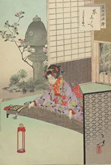 Mizuno Kumajiro Prints: Noblewomen of the Tokugawa Period; Thirty-six Beauties (Sanjuroko kasensoro)