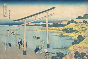Noboto Bay (Noboto no ura), from the series Thirty-six Views of Mount Fuji (Fugaku