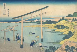 Gathering Prints: Noboto Bay (Noboto no ura), from the series Thirty-six Views of Mount Fuji (Fugaku