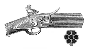 Trigger Prints: Nock's seven-barrelled carbine
