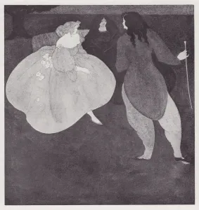 Publishing House Gallery: A Nocturne of Chopin, 1895. Creator: Aubrey Beardsley