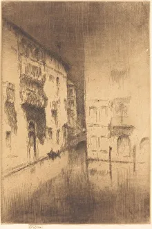Nocturne Prints: Nocturne: Palaces, 1879 / 1880. Creator: James Abbott McNeill Whistler