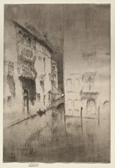Nocturne: Palaces, c. 1880. Creator: James McNeill Whistler (American, 1834-1903)