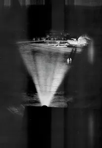Landing Ground Prints: Nocturne; preparatifs de depart pour un bombardement de nuit, 1916. Creator: Unknown