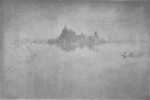 Nocturne Prints: Nocturne-Salute, c1879, (1904). Artist: James Abbott McNeill Whistler