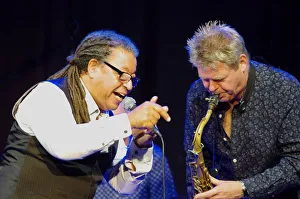 Noel McCalla and Derek Nash (Sax), Hawth, Crawley, West Sussex, 5 Oct 2018. Creator