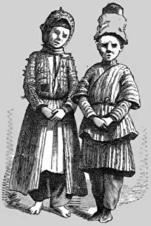 Nogav Children; Adventures in Lazestan, 1875. Creator: Frederick A. Lyons
