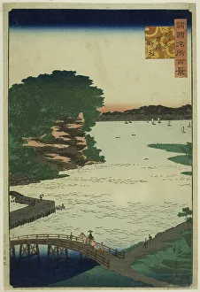 Rissho Prints: Noge in Yokohama, Bushu Province (Bushu Yokohama Noge) from the series One Hundred Famous