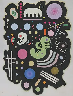 Noir bigarre, 1935. Creator: Kandinsky, Wassily Vasilyevich (1866-1944)