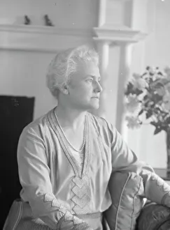 Interiors Prints: Noland, Charlotte, Miss, portrait photograph, 1931 May 8. Creator: Arnold Genthe