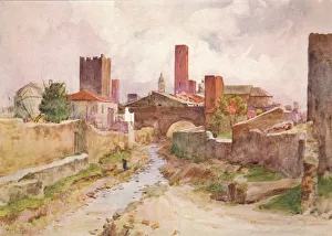 Artist In The Riviera Prints: Noli, c1910, (1912). Artist: Walter Frederick Roofe Tyndale