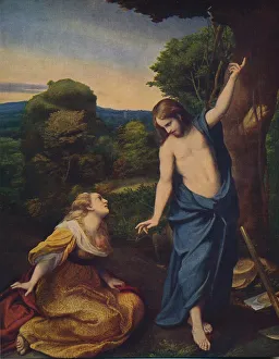 Aureliano De Beruete Gallery: Noli Me Tangere, 1523-1524, (c1934). Artist: Correggio