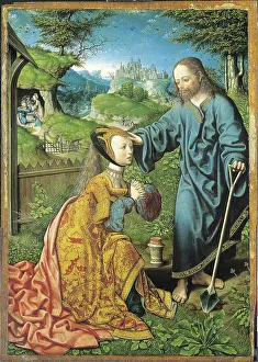 Gethsemane Gallery: Noli me Tangere. Artist: Cornelisz van Oostsanen, Jacob (ca. 1470-1533)